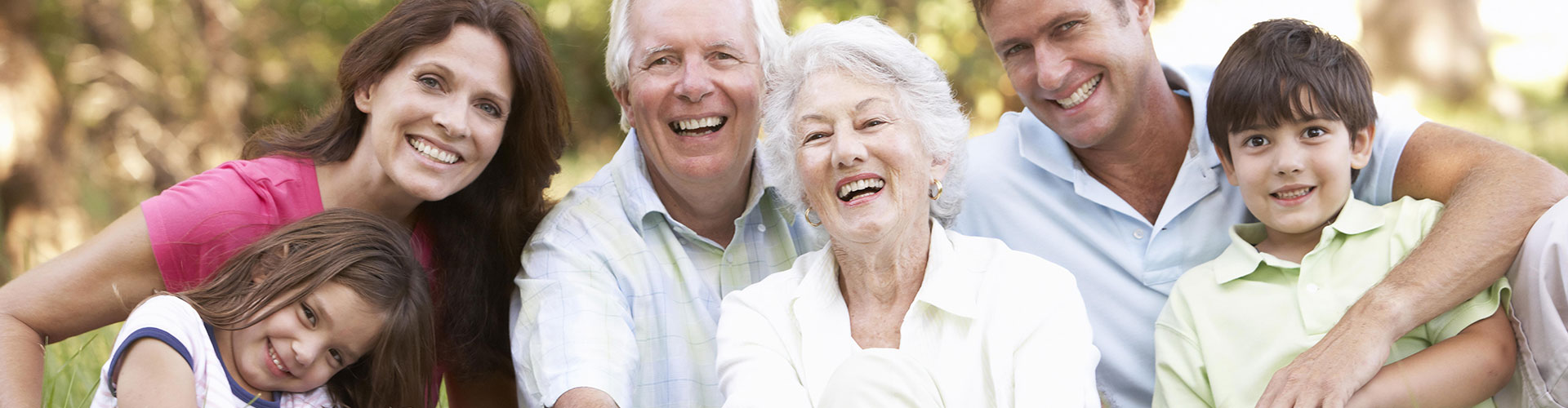 Beautiful family smiling together - Dentist in West Chester PA