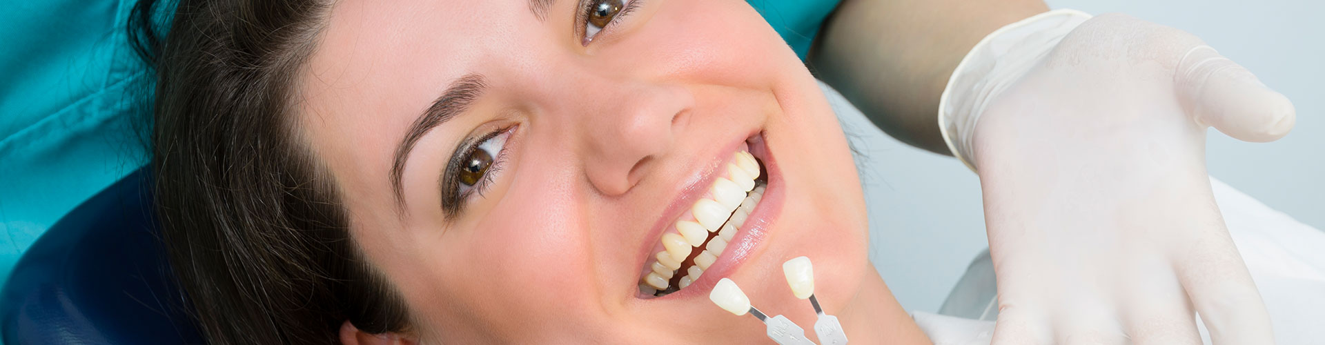 Woman smiling at the dental - Dentist in West Chester PA