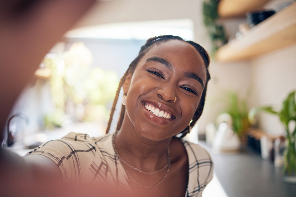 Pretty girl, satisfied with the Smile Makeover in West Chester PA